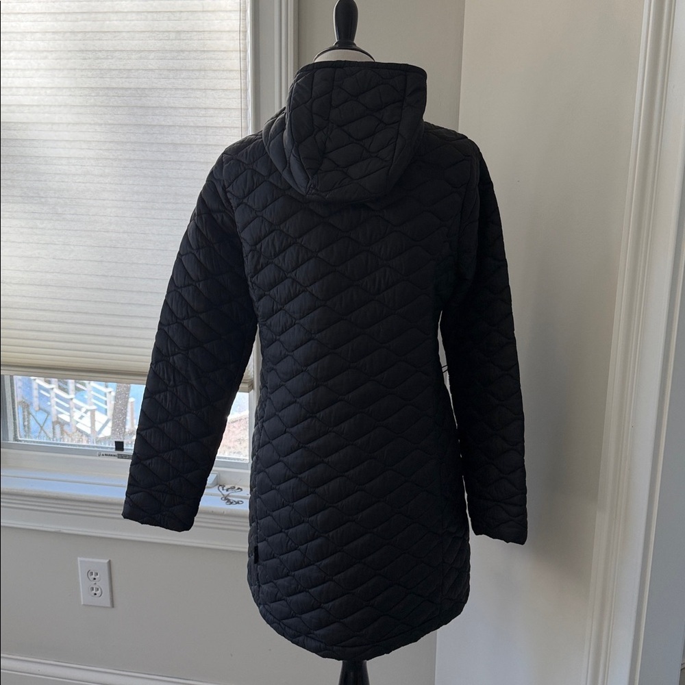 The North Face Womens ThermoBall Insulated Hooded Parka - Black-Medium, like new - Picture 11 of 12